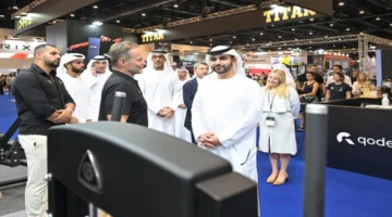 مناصور بن محمد يفتتح معارض «دبي أكتف» و«دبي مصل شو» و«دبي أكتف إنداستري» الدولية لتعزيز قطاع الرياضة والمنتجات الطبية